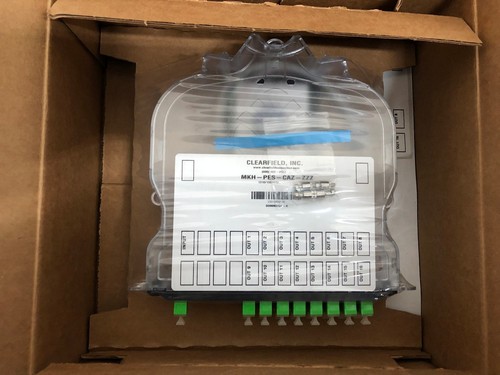 CLEARFIELD, INC MKH-PES-CAZ-ZZZ MODULO 1X16 FIELDMART SPLITTER 2 SLOT C/ACP - Foto 1 di 7