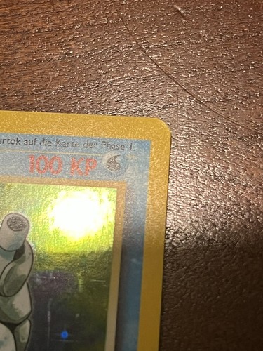 Turtok (German Blastoise) first edition LP Vintage Pokémon TCG Base Set - Picture 3 of 10