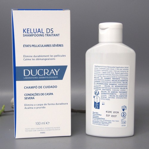 Ducray Kelual DS Anti Dandruff Shampoo 3.3oz / 100ml EXP 05/2027 - Picture 4 of 8