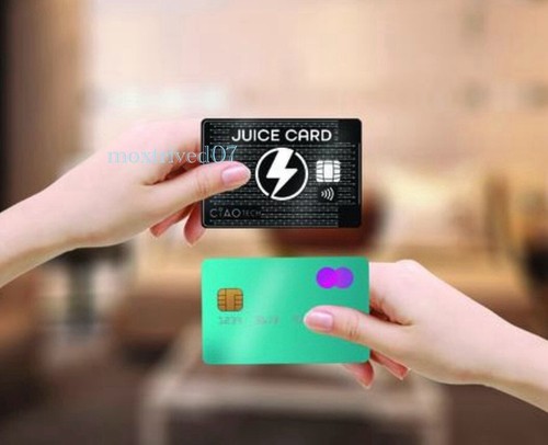CiAO TECH® Juice Card Ultra Thin Credit Card Power Bank 2,300 mAh Fits in Wallet - Picture 7 of 10