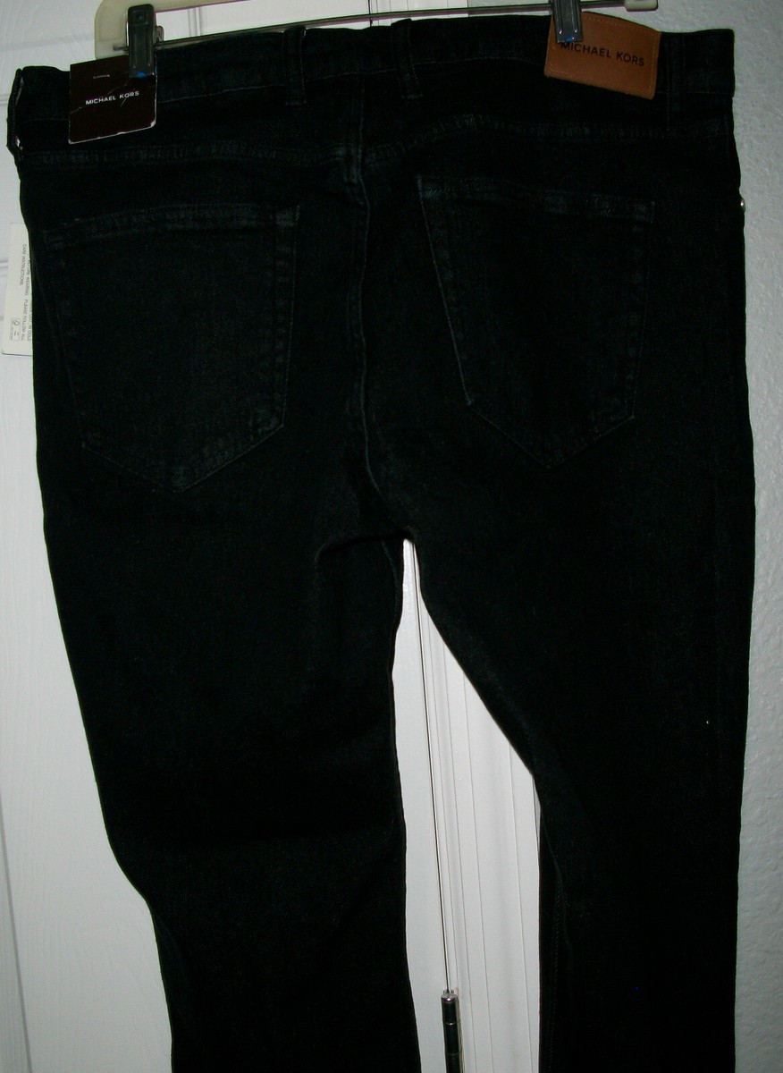 Michael kors best sale black jeans