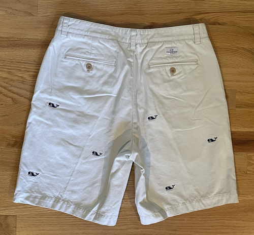 Lot of 4 Vineyard Vine 32 Shorts, Palm Trees, Whales, Fish Bones, Seersucker EUC - Picture 7 of 20