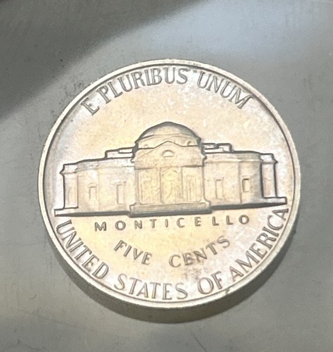 1969-S Proof Jefferson Nickel - Rainbow Toned - 75% Copper 25% Nickel - Picture 2 of 4