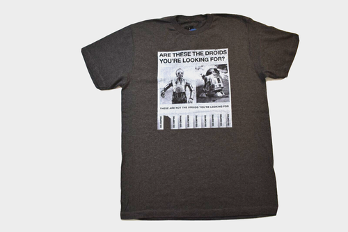 ¿Son estos droides de Star Wars para hombre que estás buscando? Camisa divertida nueva con etiquetas M - Imagen 3 de 5