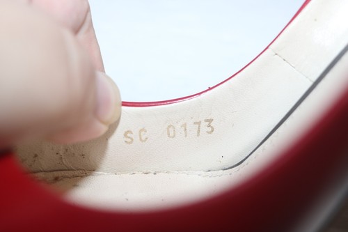 Louis Vuitton Pumps rot Glattleder Eyeline Größe 37 - Bild 16 von 17