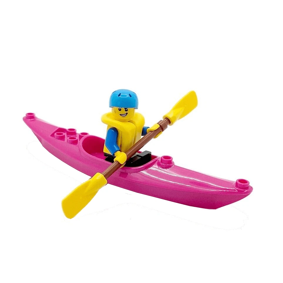 Kayak / Canoe Gift Ornament & Minifigure Water Sports Made With