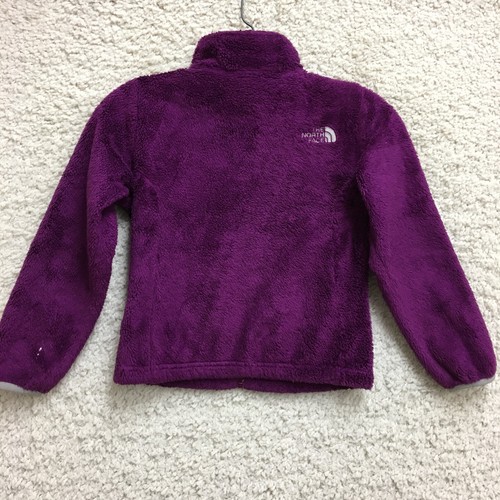 The North Face Jacket Extra Small Youth Purple Full Zip Fleece Outdoor Girls XS - Picture 9 of 14