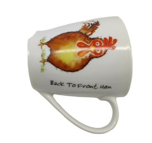 Price & Kensington Back To Front Hen Design Mug 350ml White - Picture 11 of 12