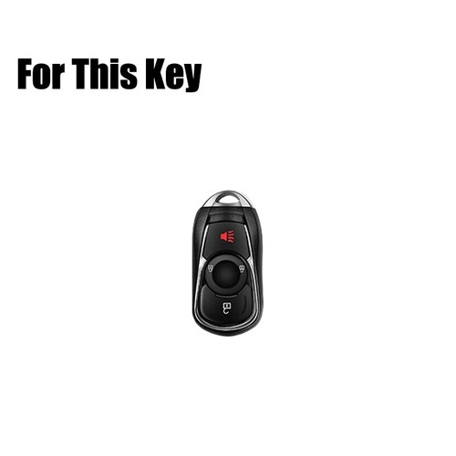 Zinc Alloy Leather Car Key Case Cover For Buick Envision Enclave Encore Regal - Picture 2 of 12