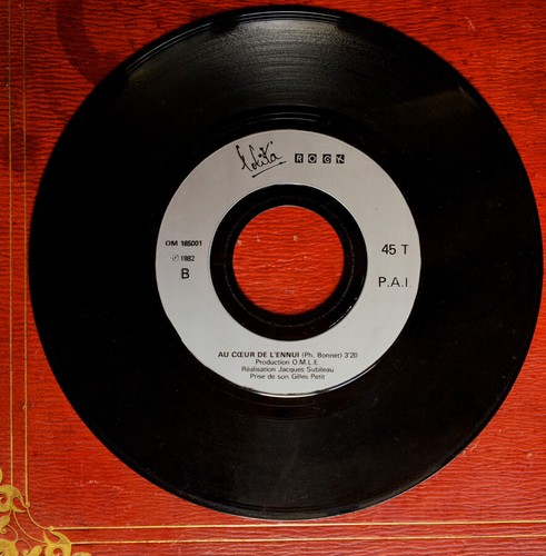 LOLITA ROCK - ACTION URBAINE +1 - RARE 45 TOURS SINGLE - SL - OM 165001 - 1982. - Picture 4 of 5
