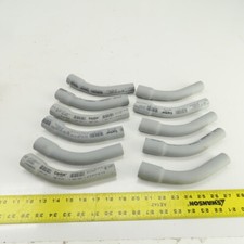 Carlon 1.9cm PVC SCH40 Kanal 45° Grad Ellenbogen Glocke X Slip Ridgid Menge 11