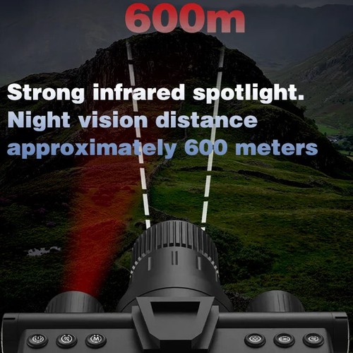 Z9157 4K UHD Tactical Night Vision Goggles - 40MP, 8X Zoom Infrared Binoculars - Picture 5 of 16