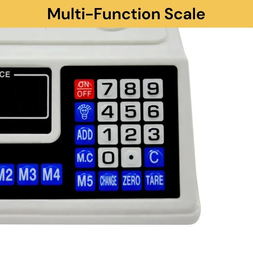 40KG Digital Kitchen Scale Electronic Weighing Scales Shop Market Commercial LED - Picture 7 of 9