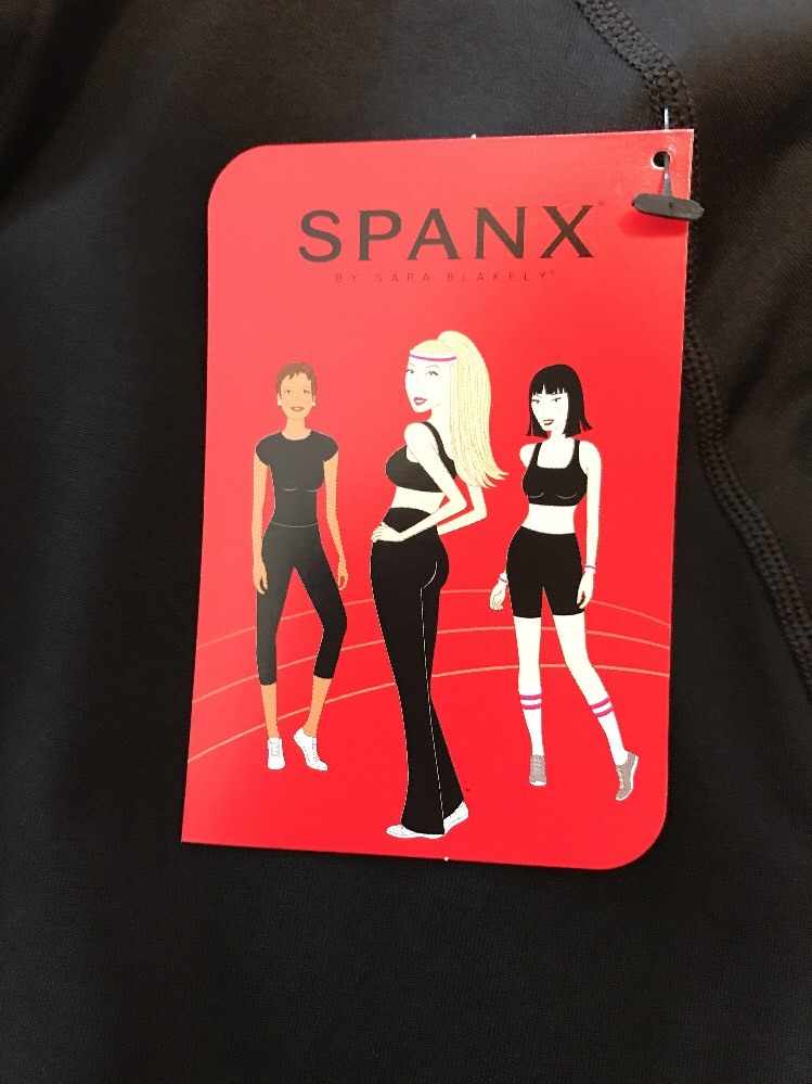 NWT Spanx Athletic Leisure Contour Jacket 1825 MED Exercise Cover-up Black  $128