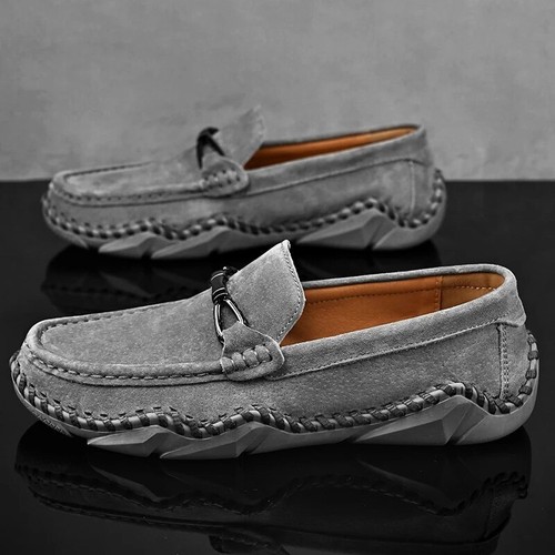 Moda Zapatos Informales Para Hombre Mocasines Mocasines Transpirables Antideslizantes Zapatos para Caminar - Imagen 7 de 24