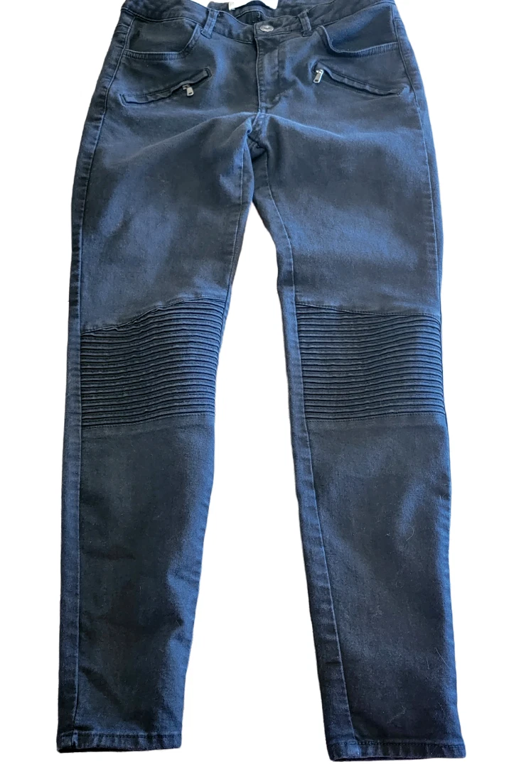 Zara top zipper jeans