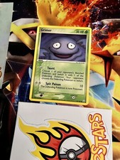 Pokemon Grimer EX Team Rocket Returns cards