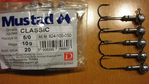5 CABEZAS MUSTAD JIG Nº 5/0 Para Señuelo Goma Peces ¡ÉXITO! Varios 5,0 g - 30,0 g - Imagen 4 de 10