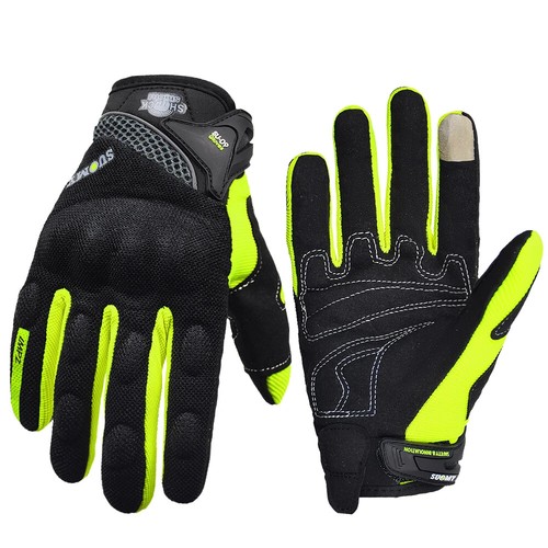 Motorcycle Gloves Summer Mesh Breathable Moto Gloves Men Women Touch Screen - Picture 29 of 32