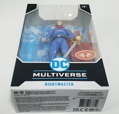 NIGHTMASTER - Shadowpact RED PLATINUM McFarlane Toys DC Multiverse Action Figure - Picture 8 of 20