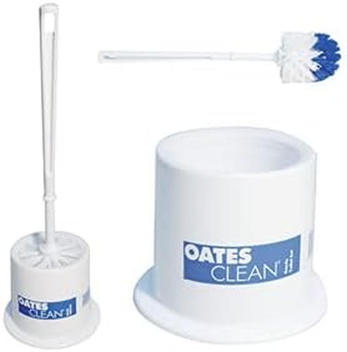 Handy Toilet Brush Set, White, Each - Picture 5 of 12