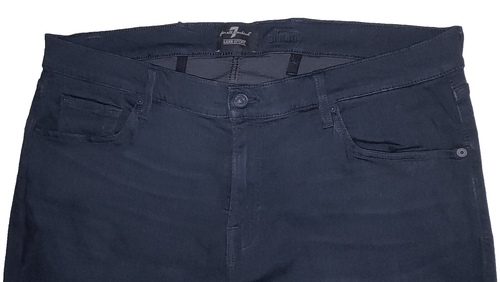 7 FOR ALL MANKIND LUXE SPORT Jeans Slim Slimmy 40 x 34 Super Stretch Navy DEFEKT - Bild 2 von 13