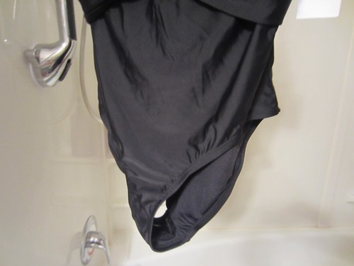 NWT women's sexy one piece swimsuit Meet.Curve Size 2xl black wired - Picture 3 of 13