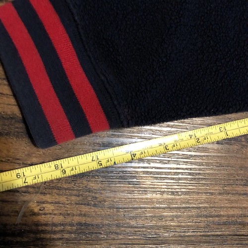 VTG Chaps Ralph Lauren Sweatshirt Sweater Large Mens Fleecy Spell Out Crew - Picture 11 of 17