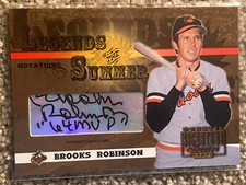 Brooks Robinson 2003 Donruss Signature Legends of Summer AUTO /150 Insc 1964 MVP