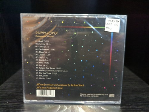 Richard Birch - The Supplicata: Instrumentalversion (CD, 2009) Album NEU VERSIEGELT - Bild 2 von 2