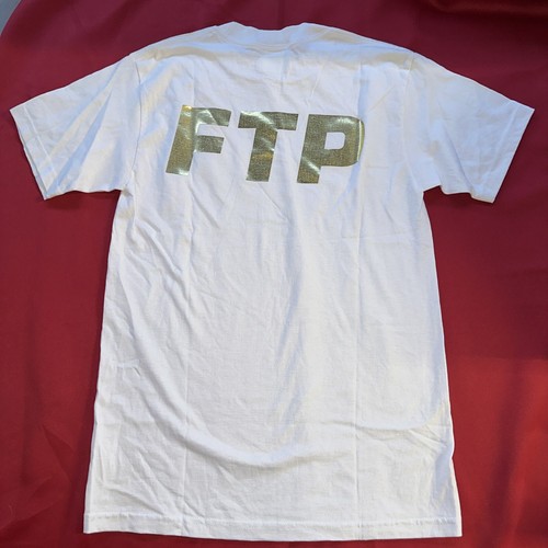 Rare FUCKTHEPOPULATION FTP 10 YEAR LOGO TEE (WHITE) SIZE M - Picture 3 of 3