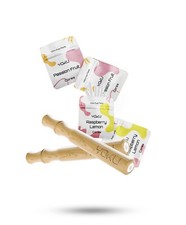 YOKU Ashwood Double Inhalers with 12 Passion Fruit and 12 Raspberry quit vaping