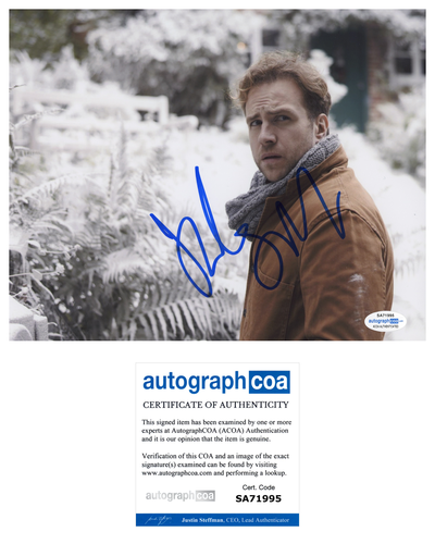 ACTOR RAFE SPALL SIGNED "BLACK MIRROR" 8x10 PHOTO! ROADIES / TRYING ACOA COA - Bild 2 von 2