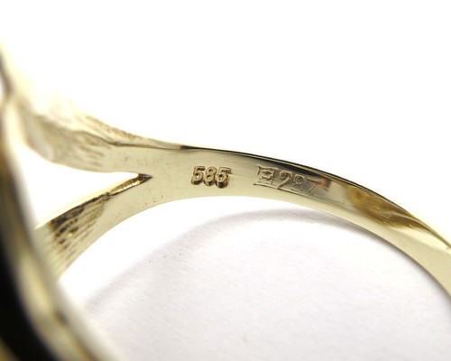 SCHWUNGVOLLER COCKTAIL RING GOLD 585 BRILLANTEN 0,25 CT GR.62 JG 940100870800012 - Bild 7 von 7