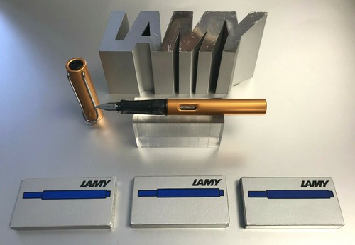 Lamy Al Star Bronze Füllhalter LIMITED Edition Füller EF, F , M ,B , LH wählbar - Bild 9 von 11