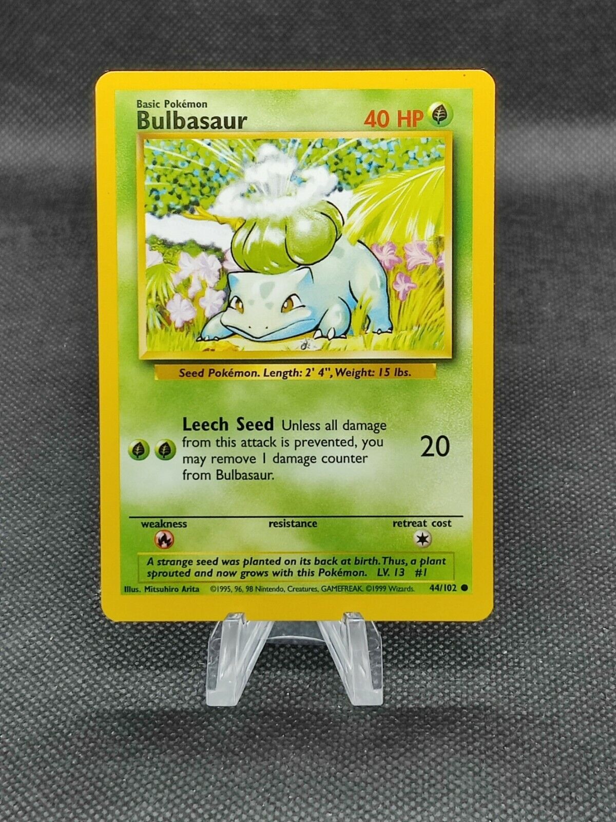 Pokémon Card Database - Base - #44 Bulbasaur