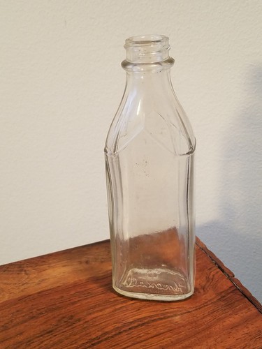 Vintage Knoxall Clear Glass Medicine Screw Cap Bottle - Picture 2 of 8