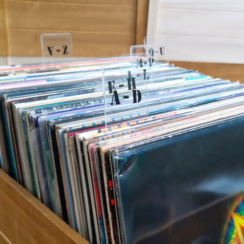 36 Pcs Vinyl Record Dividers Vinyl Record Divider A-z Horizontal Files - Foto 1 di 11