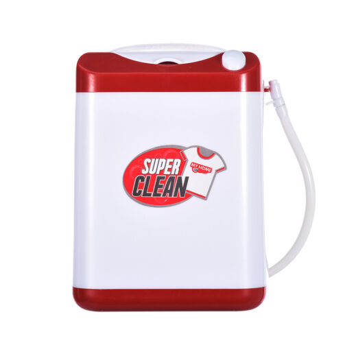 Mini Toy Washing Machine Makeup Brush Cleaner Plastic Electric Automatic Washing