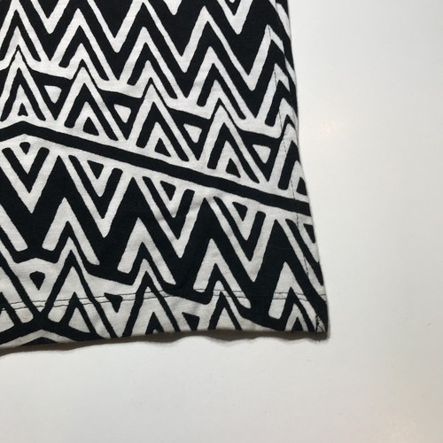 Apt. 9 Skirt Womens XL Black & White Chevron Geometric Maxi Vacation Pull On - Bild 4 von 13