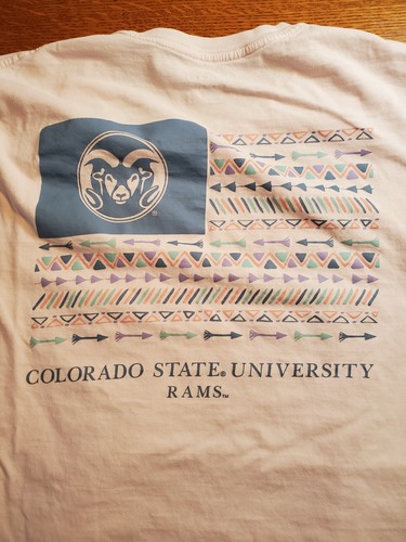 Camicia Champion CSU Rams donna grande rosa Colorado State University College - Foto 14 di 15