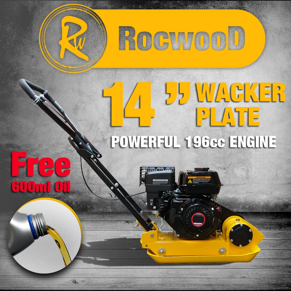 Wacker Plate Compactor Compaction RocwooD 14