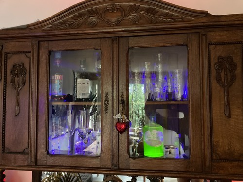Alte "GIFT" Apothekerflasche, beleuchtet...! - Bild 12 von 16