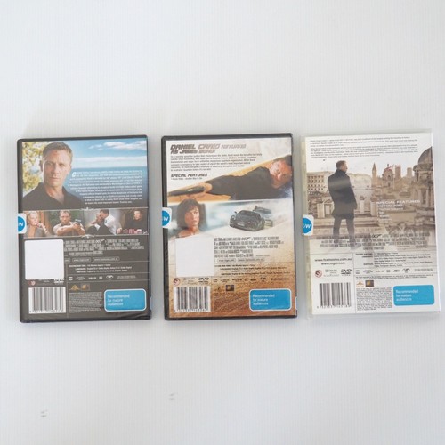 James Bond DVD Bundle x3 Daniel Craig 007 Region 4 New & Sealed - Picture 2 of 8