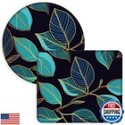 Mouse Pad, Square and Round Mouse Pads, 2 Pack,10.3 x 8.7 inch and Dia 8.7 in