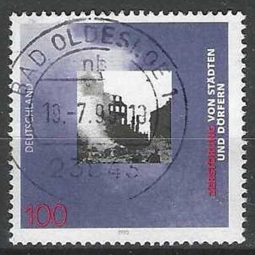 Bund BRD Mi. 1794 aus 1995 ORTSVOLLSTEMPEL Bad Oldesloe 1 ODER Berlin / AUSWAHL - Afbeelding 2 van 5