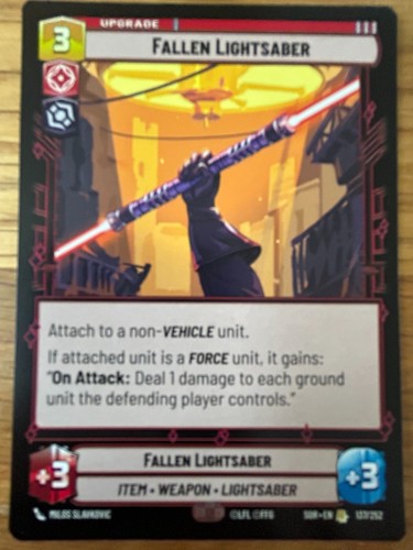 STAR WARS JCC ILIMITADO CHISPA DE REBELIÓN: SELECCIÓN RARA - DESCUENTOS MULTICOMPRA - Imagen 4 de 53