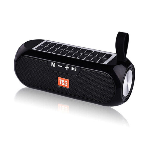 Solar Power Bluetooth Wireless Portable Speaker Stereo Bass USB SD FM Radio LOUD - Picture 20 of 23