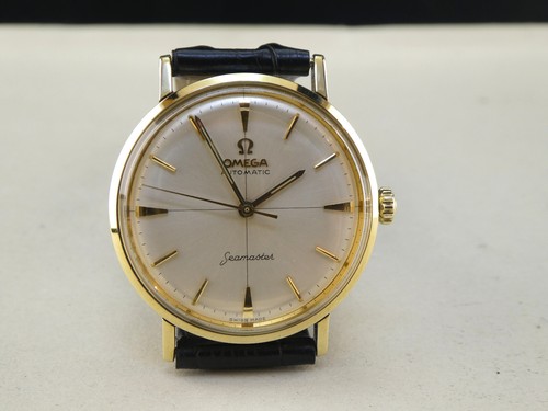 OMEGA Seamaster Złoty kaptur REWIZJA NOWY Vintage Zegarek kolekcjonerski - Zdjęcie 5 z 13