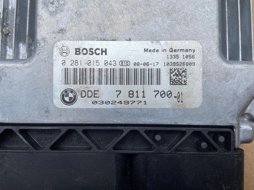 BMW 3 E90 N47 DDE 7811700 0281015043 CENTRALINA ECU ENGINE 130kw E87 E81 - Picture 2 of 4